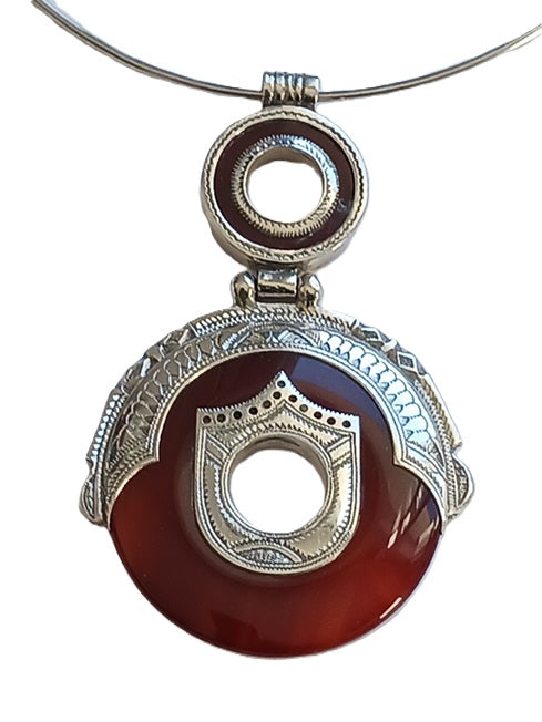 Collier touareg en argent