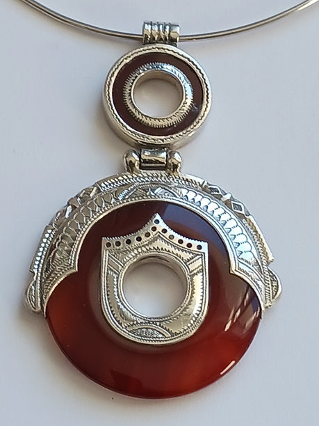Collier touareg en argent