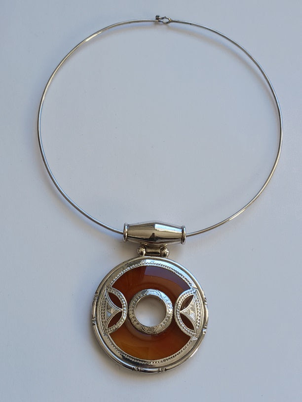 Collier touareg en argent