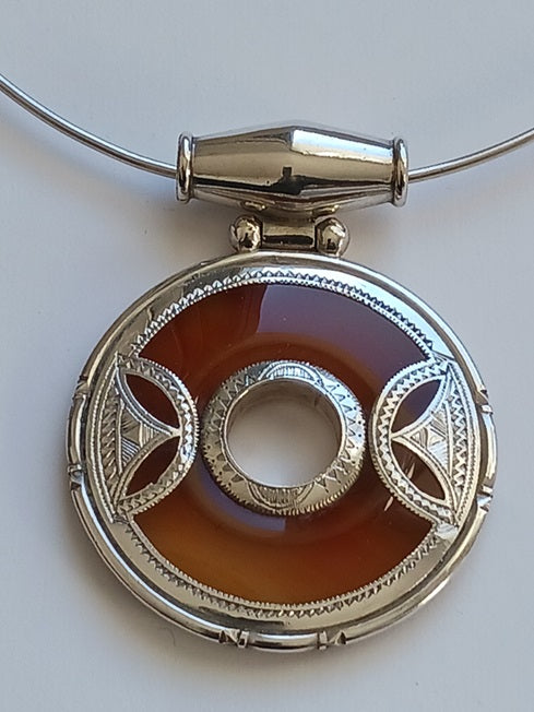 Collier touareg en argent