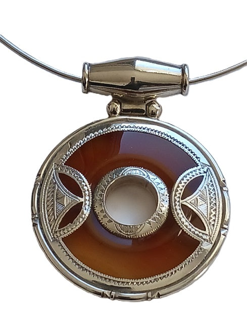 Collier touareg en argent