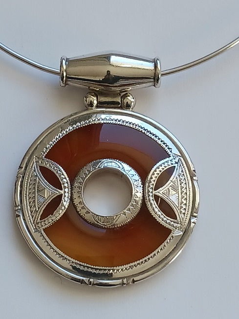 Collier touareg en argent