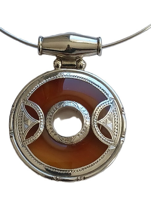 Collier touareg en argent