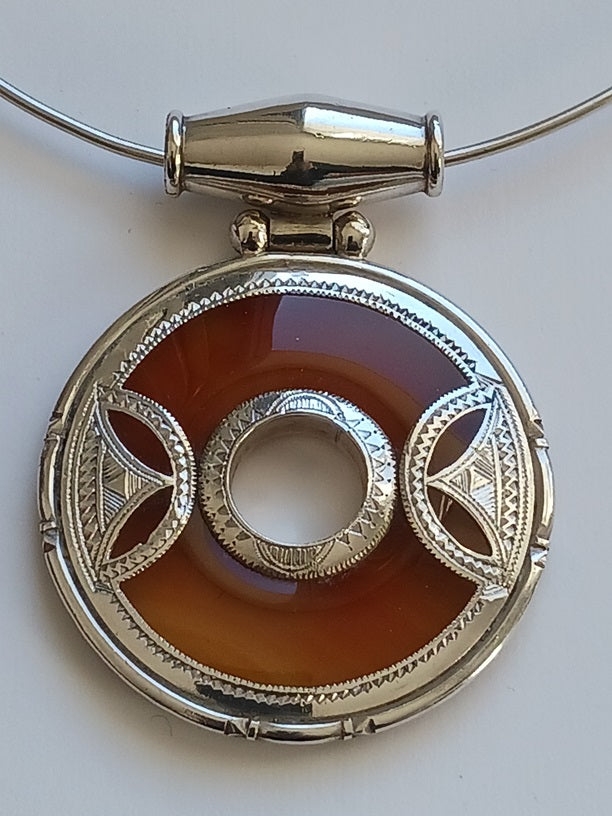 Collier touareg en argent