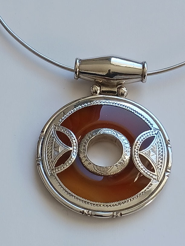 Collier touareg en argent