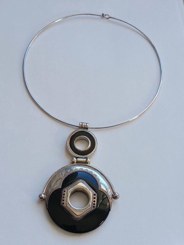 Collier touareg en argent