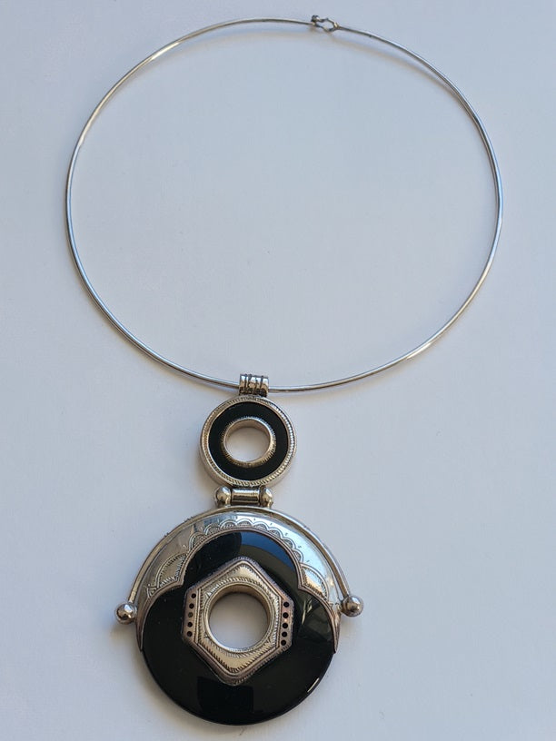 Collier touareg en argent