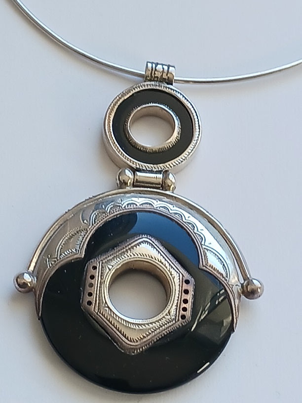 Collier touareg en argent