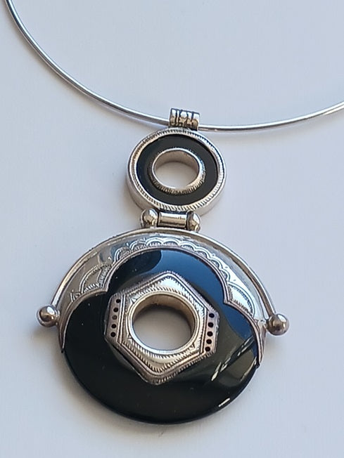 Collier touareg en argent