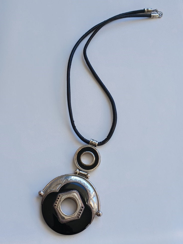 Collier touareg en argent