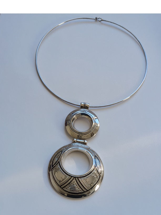 Collier touareg en argent