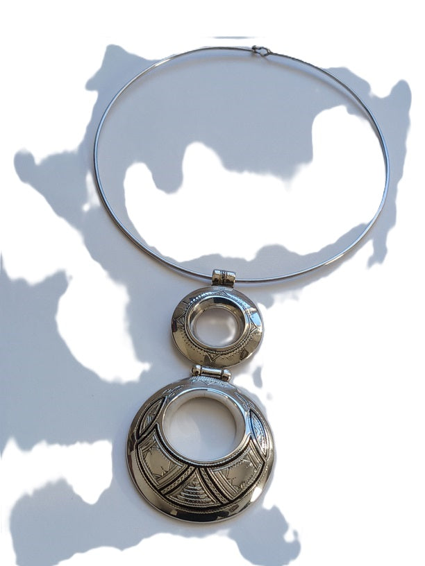 Collier touareg en argent