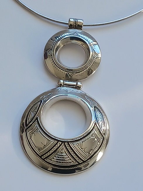 Collier touareg en argent