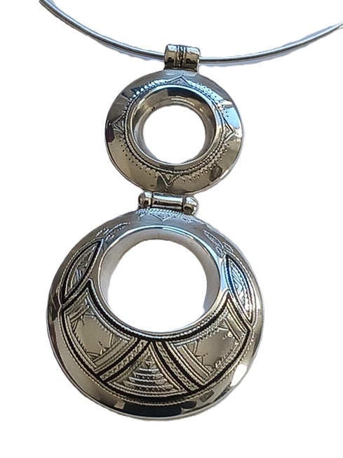 Collier touareg en argent
