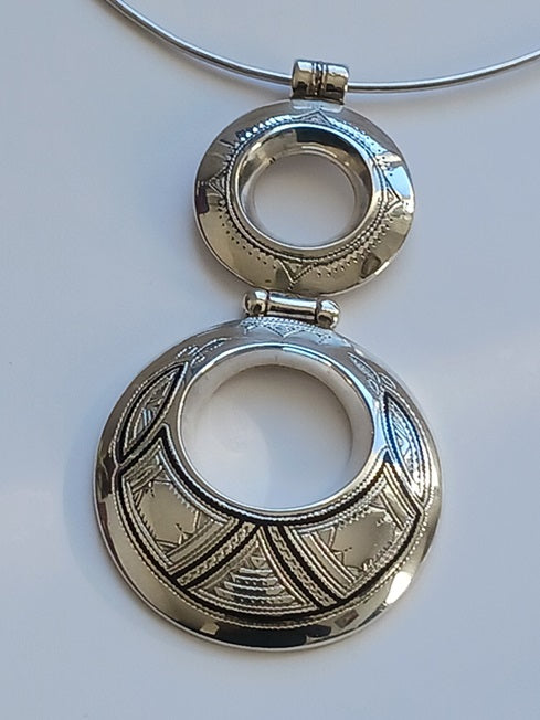 Collier touareg en argent