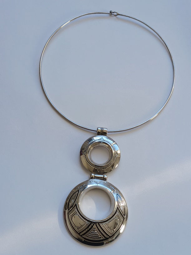 Collier touareg en argent