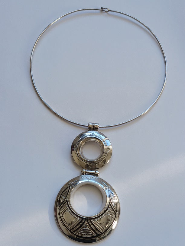 Collier touareg en argent