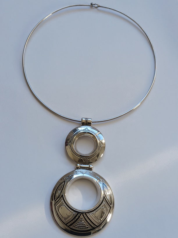 Collier touareg en argent