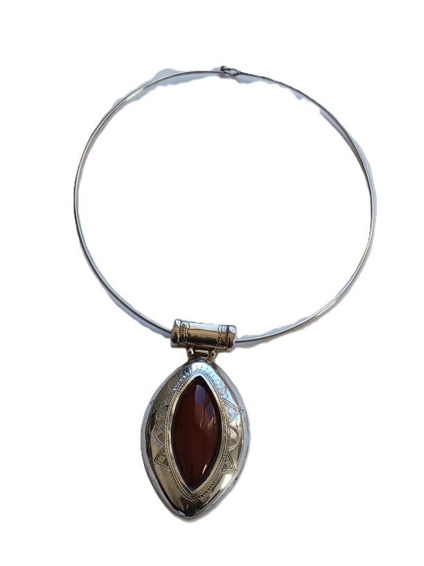 Collier touareg en argent