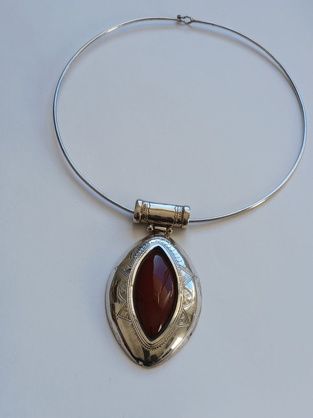 Collier touareg en argent