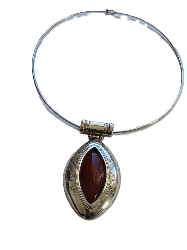 Collier touareg en argent