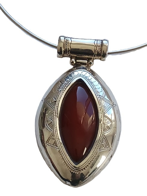 Collier touareg en argent