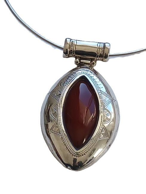 Collier touareg en argent