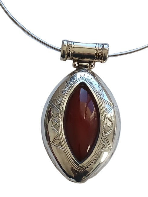 Collier touareg en argent