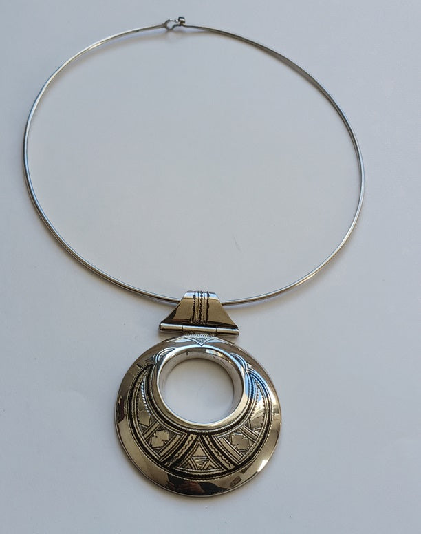 Collier touareg en argent