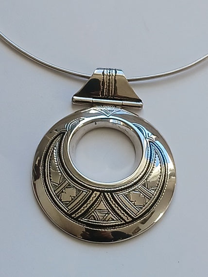 Collier touareg en argent