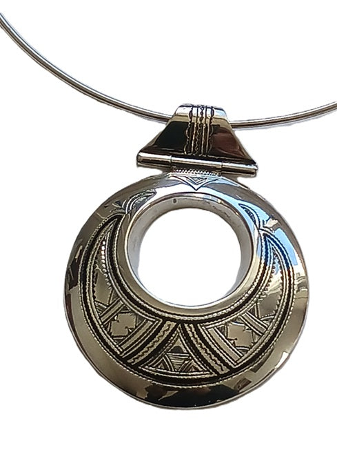 Collier touareg en argent