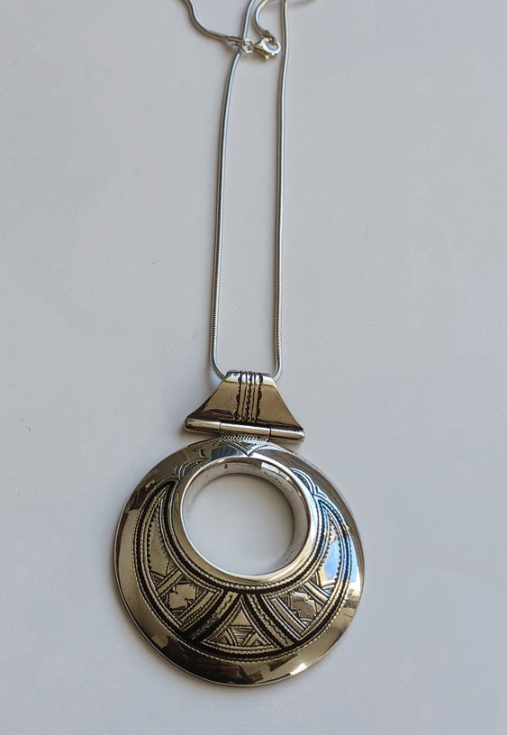 Collier touareg en argent