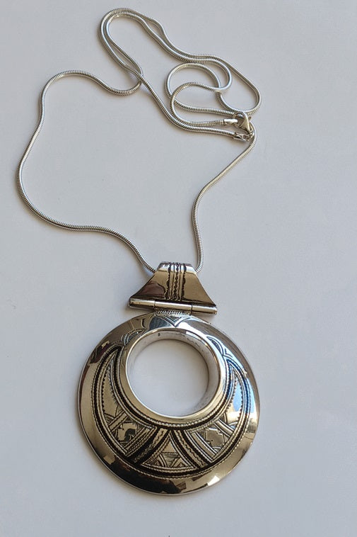 Collier touareg en argent