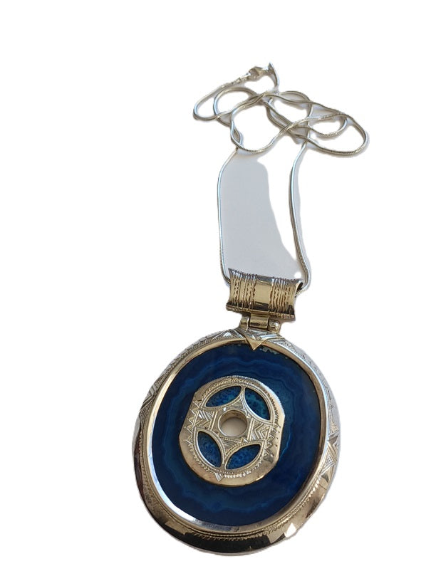 Collier touareg en argent