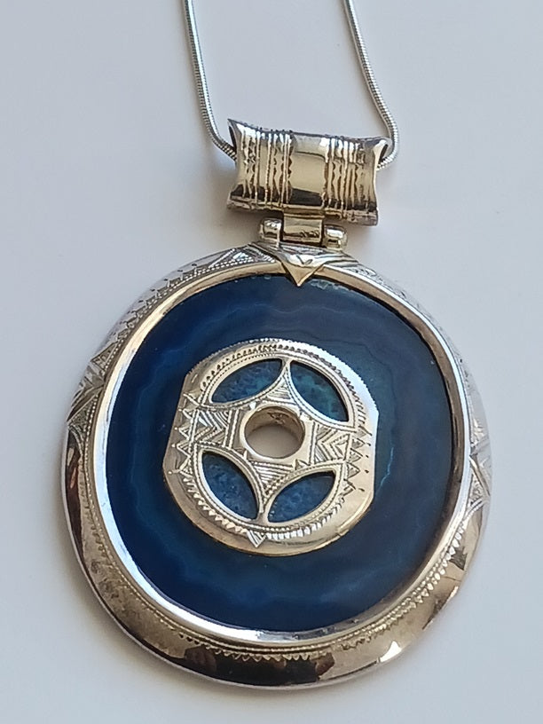 Collier touareg en argent