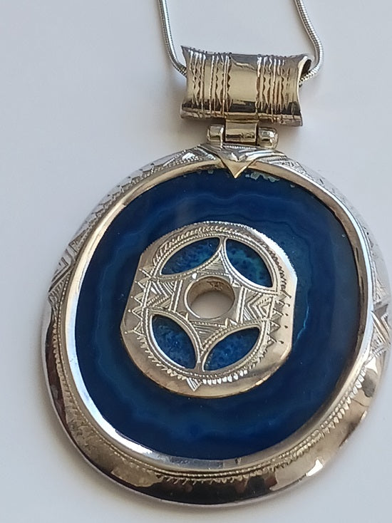 Collier touareg en argent