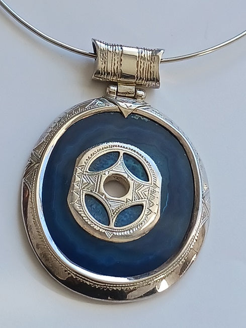 Collier touareg en argent