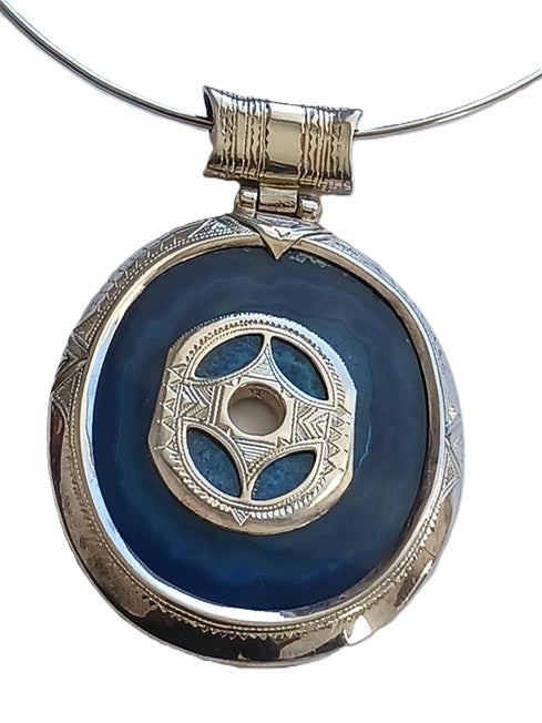 Collier touareg en argent