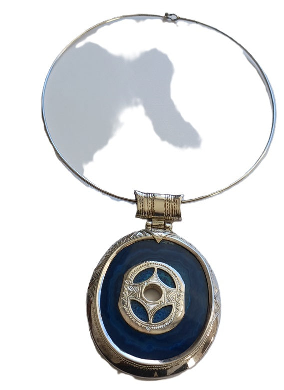 Collier touareg en argent
