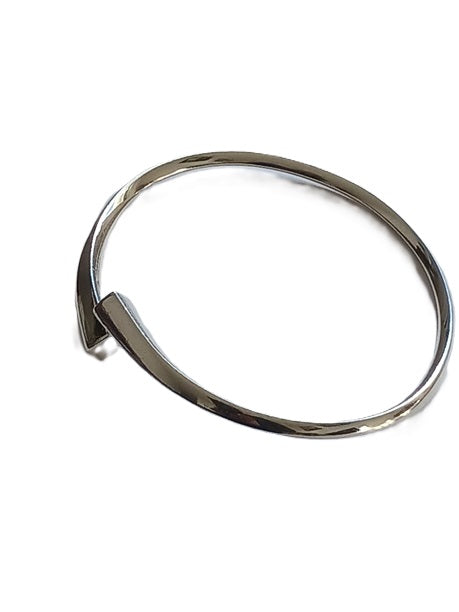 Bracelet touareg en argent ciselé