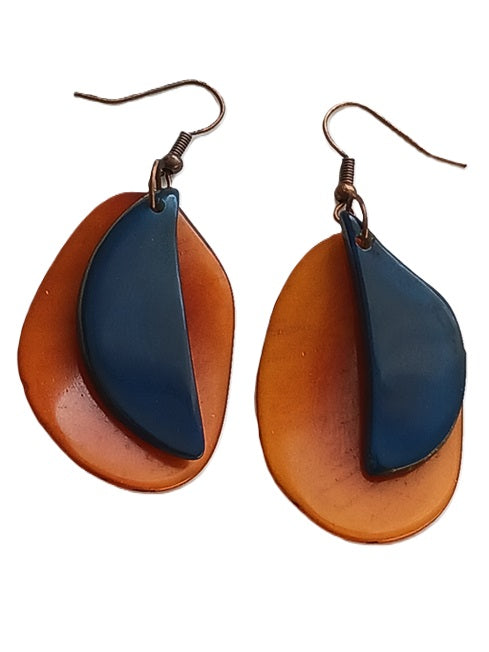 Tagua Seed Earrings