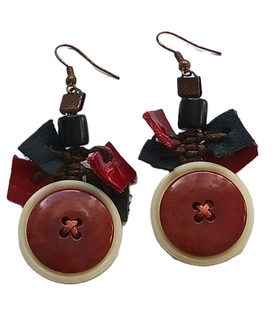 Tagua Seed Earrings