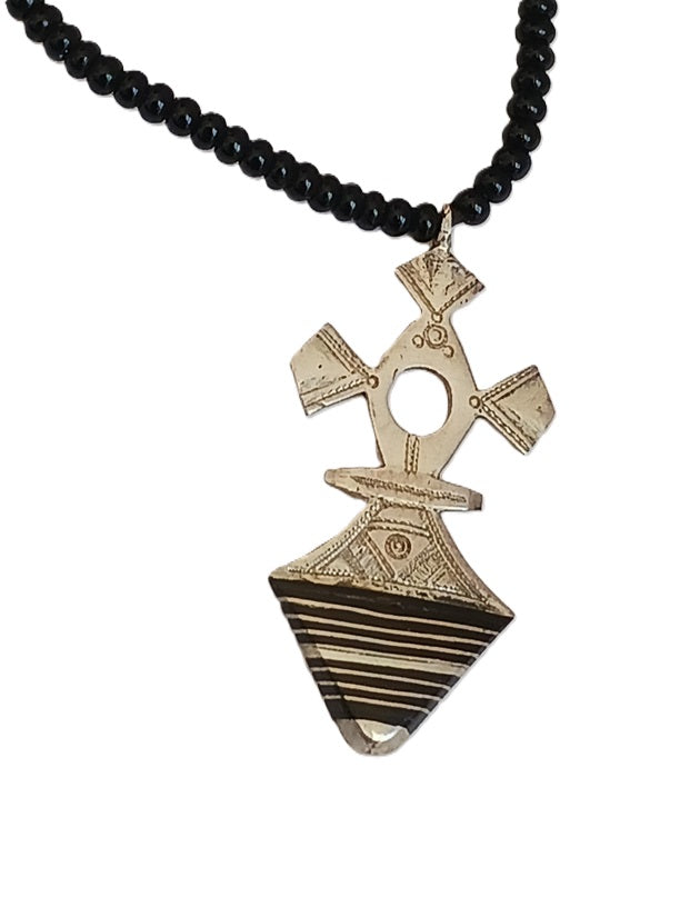 Collier touareg en argent