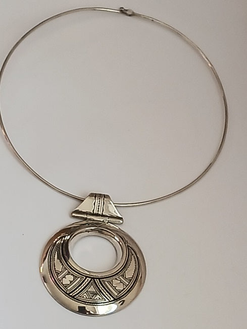 Collier touareg en argent