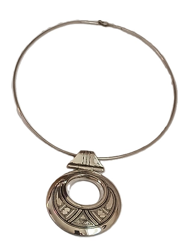 Collier touareg en argent