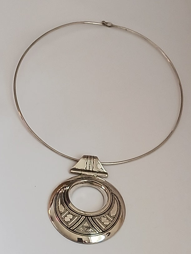 Collier touareg en argent
