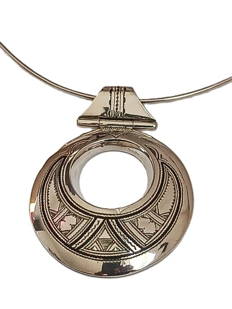 Collier touareg en argent