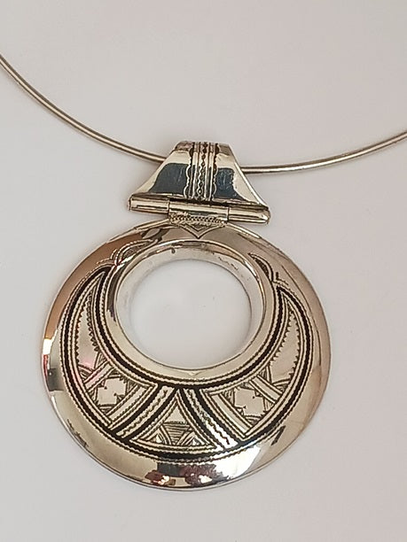 Collier touareg en argent