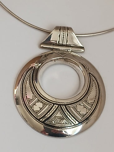 Collier touareg en argent