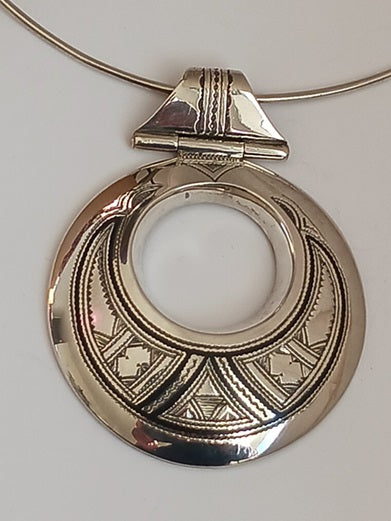 Collier touareg en argent